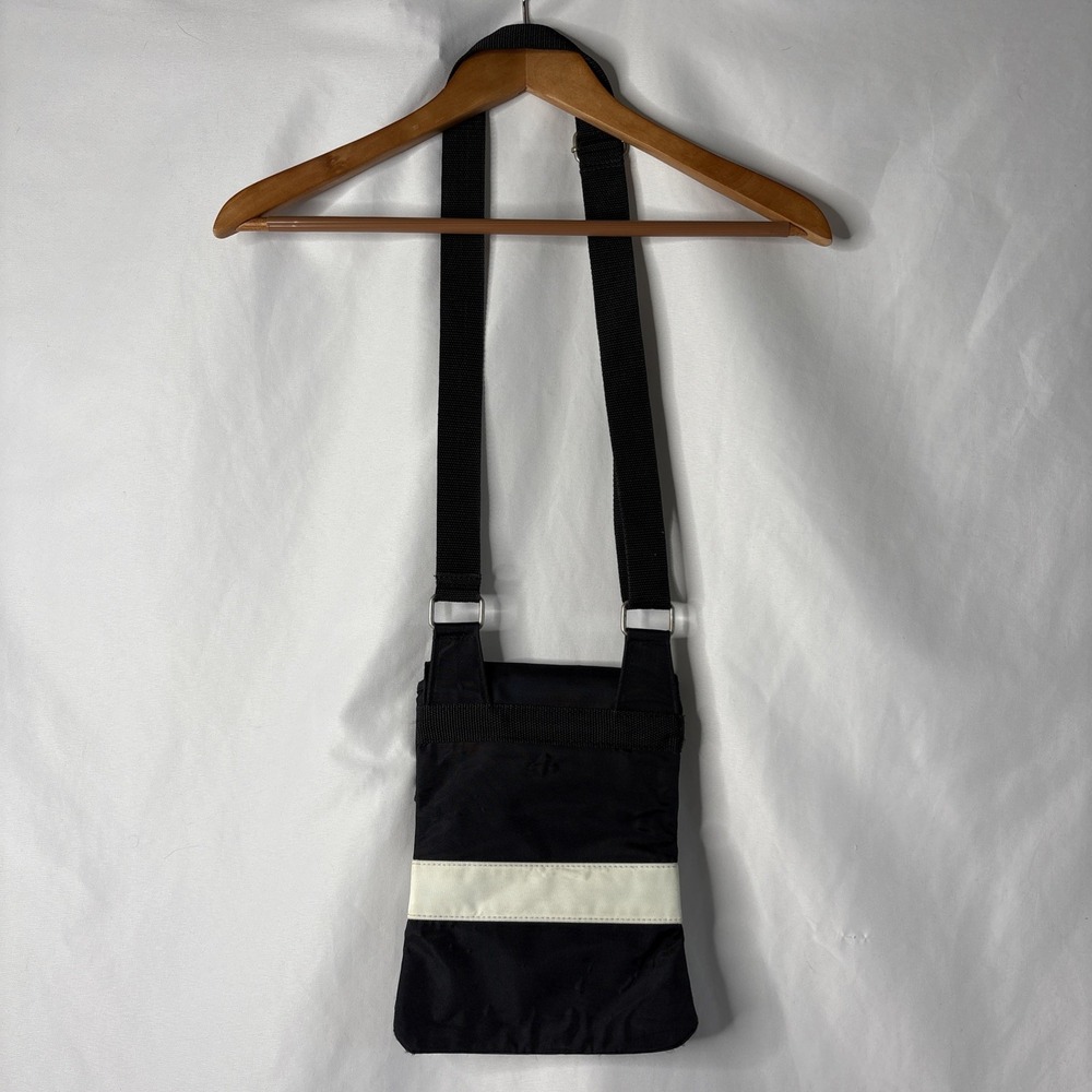 Vintage 90s Y2K Ralph Lauren‎ Polo Sport Crossbody Bag Purse Travel Black - Picture 4 of 11
